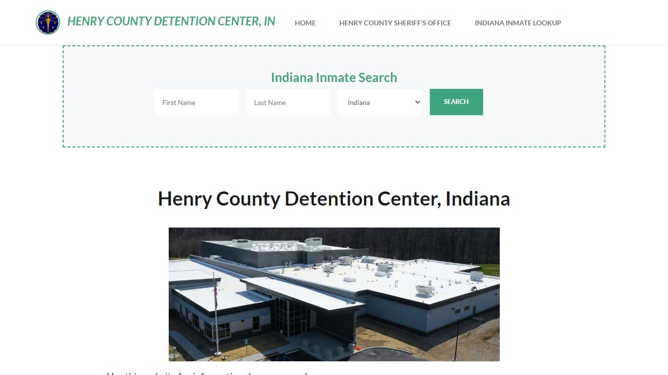 Henry County Detention Center, IN Inmate Roster, Offender Search