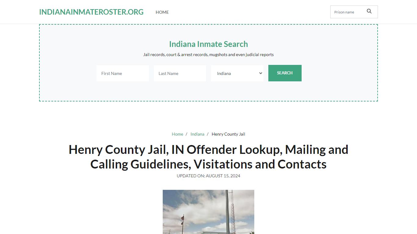 Henry County Jail - Indiana Inmate Roster